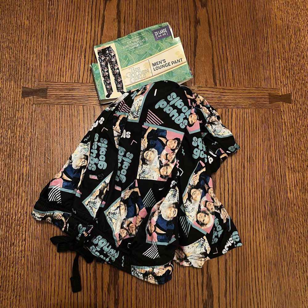 The Golden Girls ABC Studios Men's Sleeping Pants Size XXL NWT